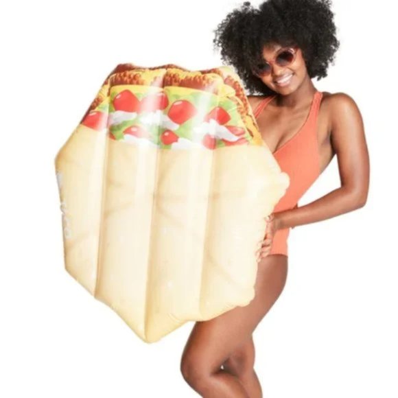 Taco Bell Other - Taco Bell Pool Float NIB Crunchwrap Supreme Inflatable Pool Gift Bach Summer